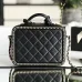 Ch**el camera bag cosmetic bag black #A26592