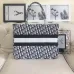 Dior AAA+ Handbag Dior Women Book Tote canvas tote embroidered shopping tote bag 41CM #99116974