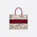 New Dior AAA+ Handbag Dior Chinese Valentine's Book Tote canvas tote embroidered Graffiti tote bag #99116984