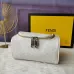 Fendi Cylinder cosmetic bag with handle and double zipper bag #A26243