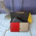 Fendi Mini handbag with flip and snap closure Pequin fabric back and flat pocket bag #A26242