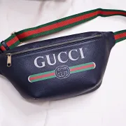 Gucci Print leather belt bag crossbody bag #999914475