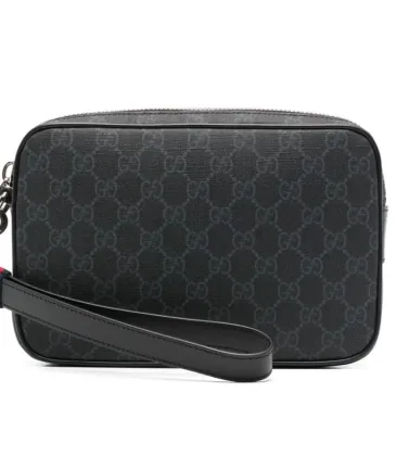 Gucci AAA GG pouch in Black GG Canvas #A40555