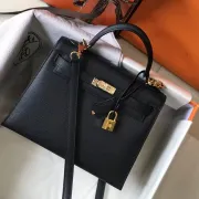 Hermes handbag Black #A42845