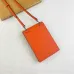 Hermes  Fashion new style card bag and wallets  and phone bag sliver logo 18*12*3cm  #A23785