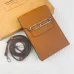 Hermes  Fashion new style card bag and wallets  and phone bag sliver logo 18*12*3cm  #A23785