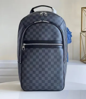 Louis Vuitton Black Backpack 1:1 Quality #999930810