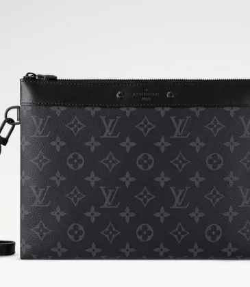 Louis Vuitton AAA Monogram Eclipse pochette discovery #A40556