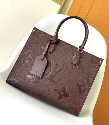 Louis Vuitton Handbags OnTheGo MM Monogram Empreinte Leather 1:1 AAA+ Original Quality #A31814