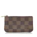 Louis Vuitton Wallets Key Pouch Black/Brown #973911