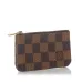 Louis Vuitton Wallets Key Pouch Black/Brown #973911