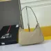 Prada AAA+ Hobo handbags Cowhide moon shaped bag #999931346