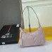 Prada AAA+ Hobo handbags Cowhide moon shaped bag #999931346