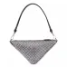 Prada Triangle Satin Mini Bag with Crystals AAA+ original Quality #A29345