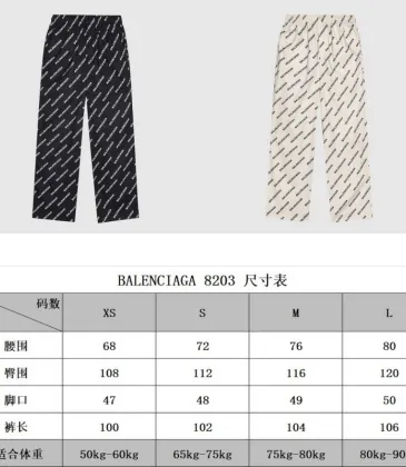 Balenciaga Pants high quality euro size #999926972