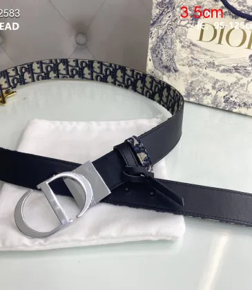 Dior AAA+ Leather belts for Men W3.5cm #999931602