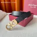 Ferragamo AAA+ Leather Belts Wide 3.5cm #A33408