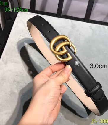 Gucci AAA+ Leather Belts W3cm #9129902