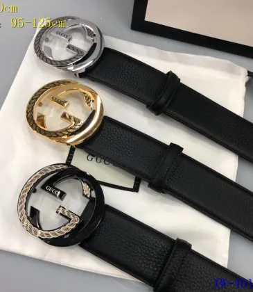 Gucci AAA+ Leather Belts for Men W4cm #9129697