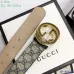 Gucci AAA+ Leather Belts for Men W4cm #9129898