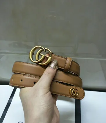 Women's Gucci AAA+ Belts  2.5CM #99904997