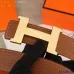 HERMES AAA+ Leather Belts W3.8cm #9129501