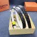 2020 Louis Vuitton AAA+ Leather Belts W2.5cm (4 colors) #9873564