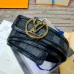 Louis Vuitton AAA+ Leather Belts W4cm #9129997