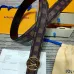 Louis Vuitton AAA+ Leather Belts W4cm #9129997