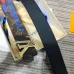 Men's Louis Vuitton AAA+ reversible Leather Belts W4cm #9129988