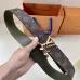 Men's Louis Vuitton Monogram Eclipse AAA+ Belts 4CM Original Quality #A44627