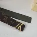 Men's Louis Vuitton Monogram Eclipse AAA+ Belts 4CM Original Quality #A44627