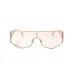 Fendi Eyewear Shield Frame Sunglasses #A29591