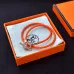 HERMES leather cord bracelet Jewelry #9999921567