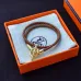 HERMES leather cord bracelet Jewelry #9999921567