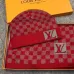 Louis Vuitton Wool knitted Scarf and cap #999909587