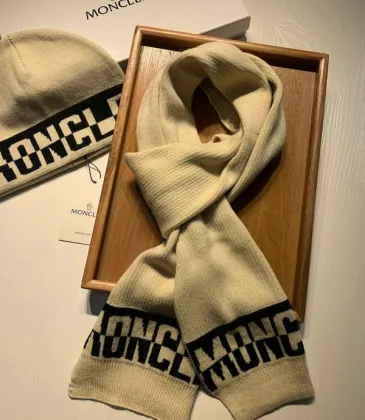 Moncler Wool knitted Scarf and cap #999909575