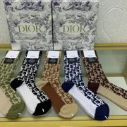 Brand Dior socks (5 pairs) #999902055