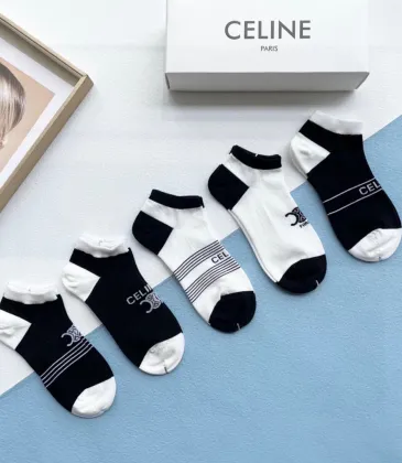 CELINE socks (5 pairs) #A24141