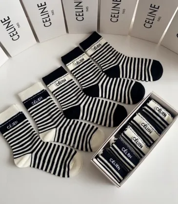 CELINE socks (5 pairs) #A31221