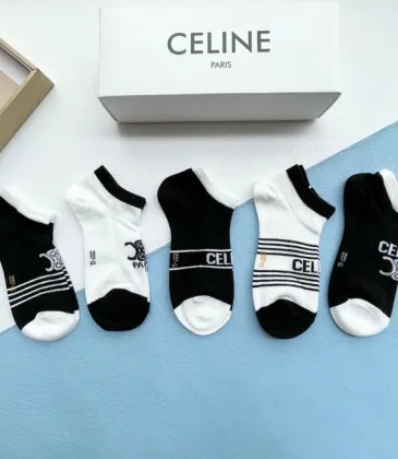 Celine socks (5 pairs) #A24163