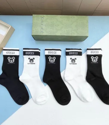 Gucci socks (5 pairs)  #A36981