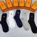 Hermes socks (5 pairs) #A31222