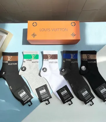 Louis Vuitton socks (5 pairs) #A41943