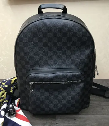 Louis Vuitton AAA  black hot sale Backpack 31*42*13cm #9106873