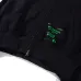 Bape Pink green tooth print double hoodie #99117334