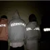 FOG Essentials 3M reflective hoodies black white blue gray #99899013