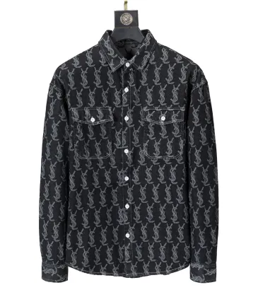 YSL Denim Shirt Jackets for MEN #A26510