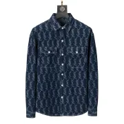 YSL Denim Shirt Jackets for MEN #A26511