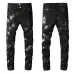 AMIRI Black Jeans with Stars #A25603